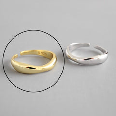 100% 925 Sterling Silver Open Ring