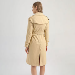 Womens Long Slim Trench Jackets