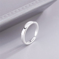 925 Sterling Silver Female Resizable Opening Rings