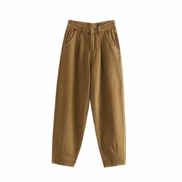 Harem Casual Denim Pants