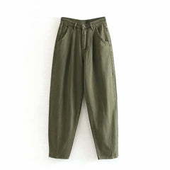 Harem Casual Denim Pants