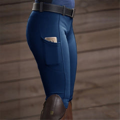 Seamless Leggings Riding Pants Exercise Solid High Waist Sports Riding Equestrian Trousers Leggings Sport Fitness Push Up