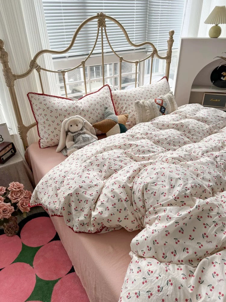 Cherry Soft Bedding Set