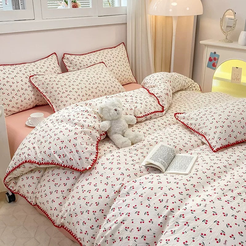 Cherry Soft Bedding Set