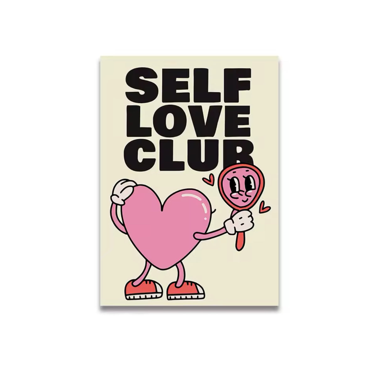 Vintage Pink Canvas Poster