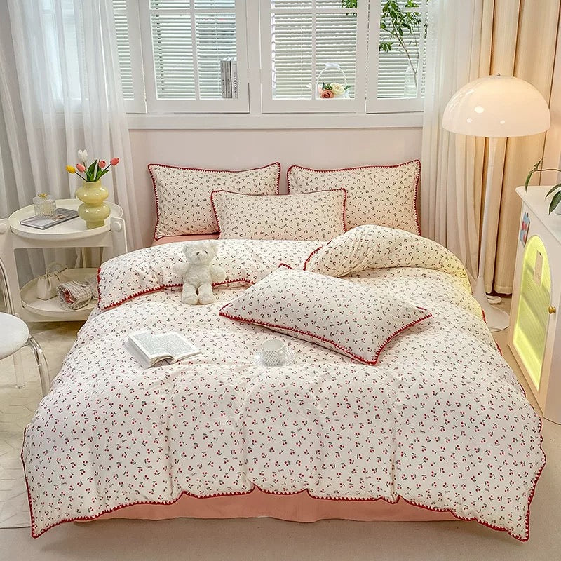 Cherry Soft Bedding Set