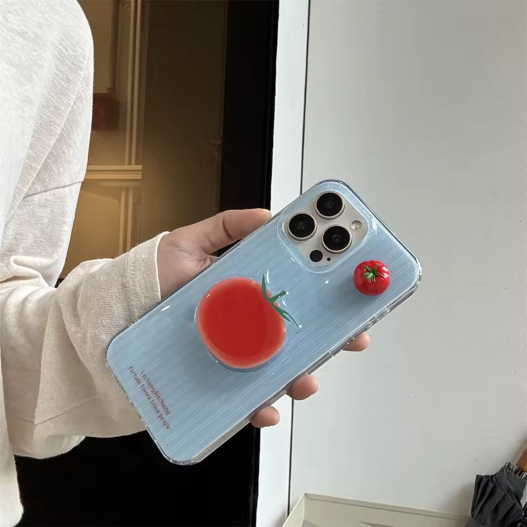 Cute 3D Tomato GripTok
