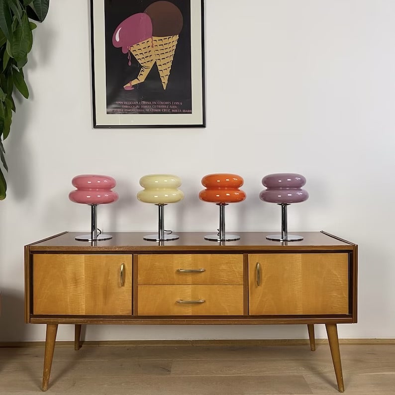 Pink Macaron Lamp