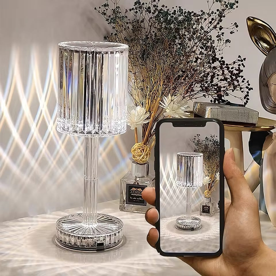 LED Crystal Table Lamp
