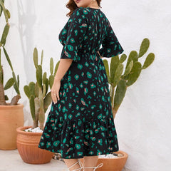 Plus Size Maggie Midi Dress