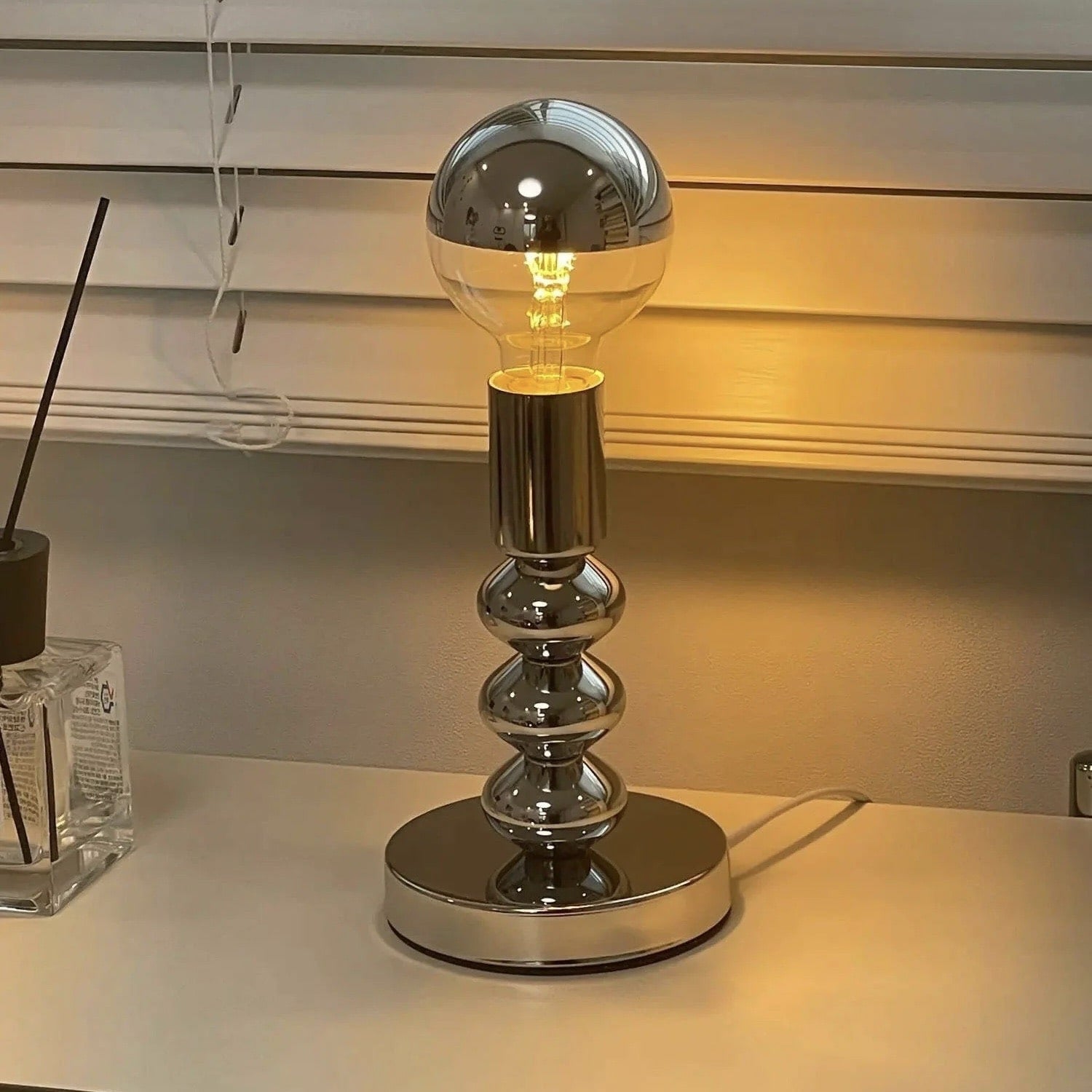 Silver Nordic Lamp