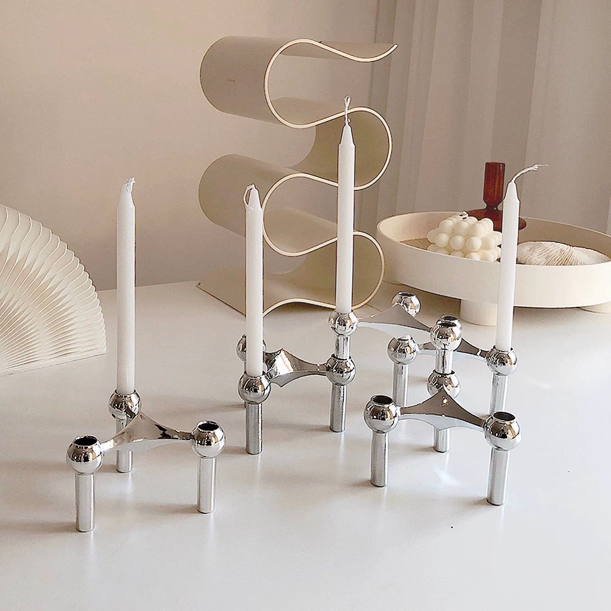 Nordic Molecular Candle Holder