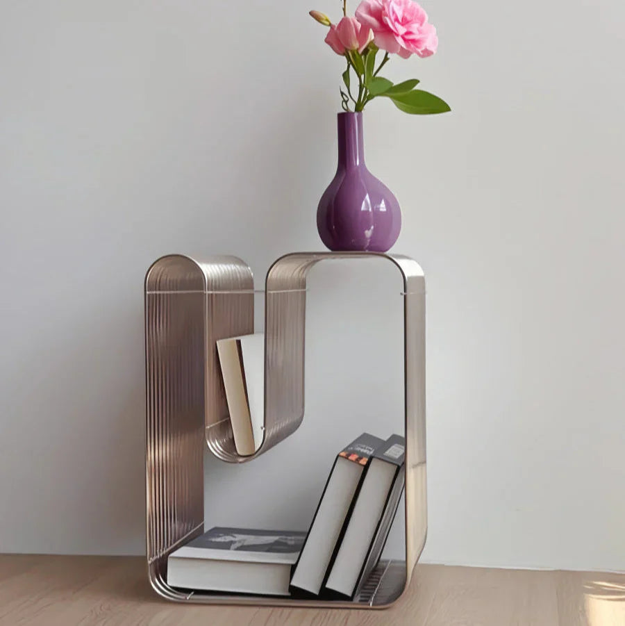 Modern Minimalist Metal Side Table