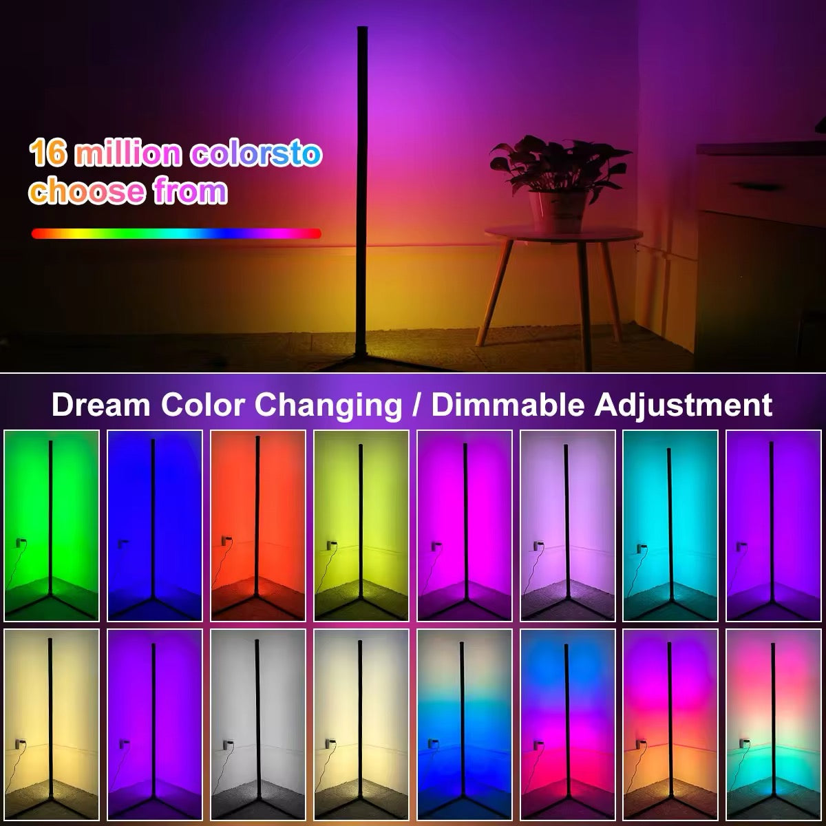 Smart LED Floor Lamp