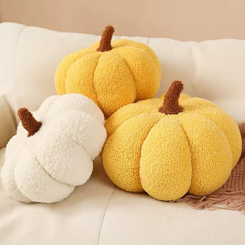 Plush Pumpkin Pillow