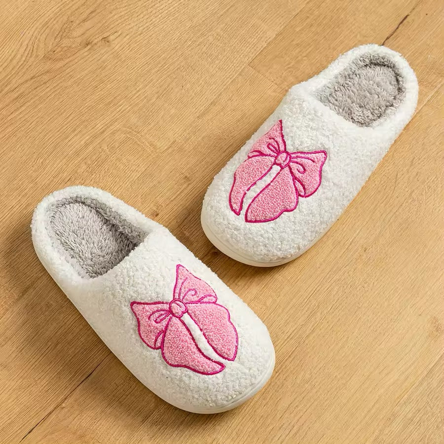 Coquette Bow Slippers