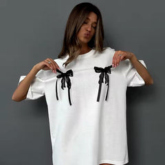 Coquette Black Bows Shirt