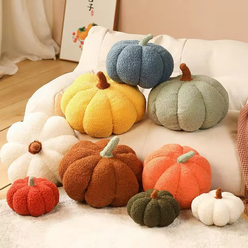 Plush Pumpkin Pillow
