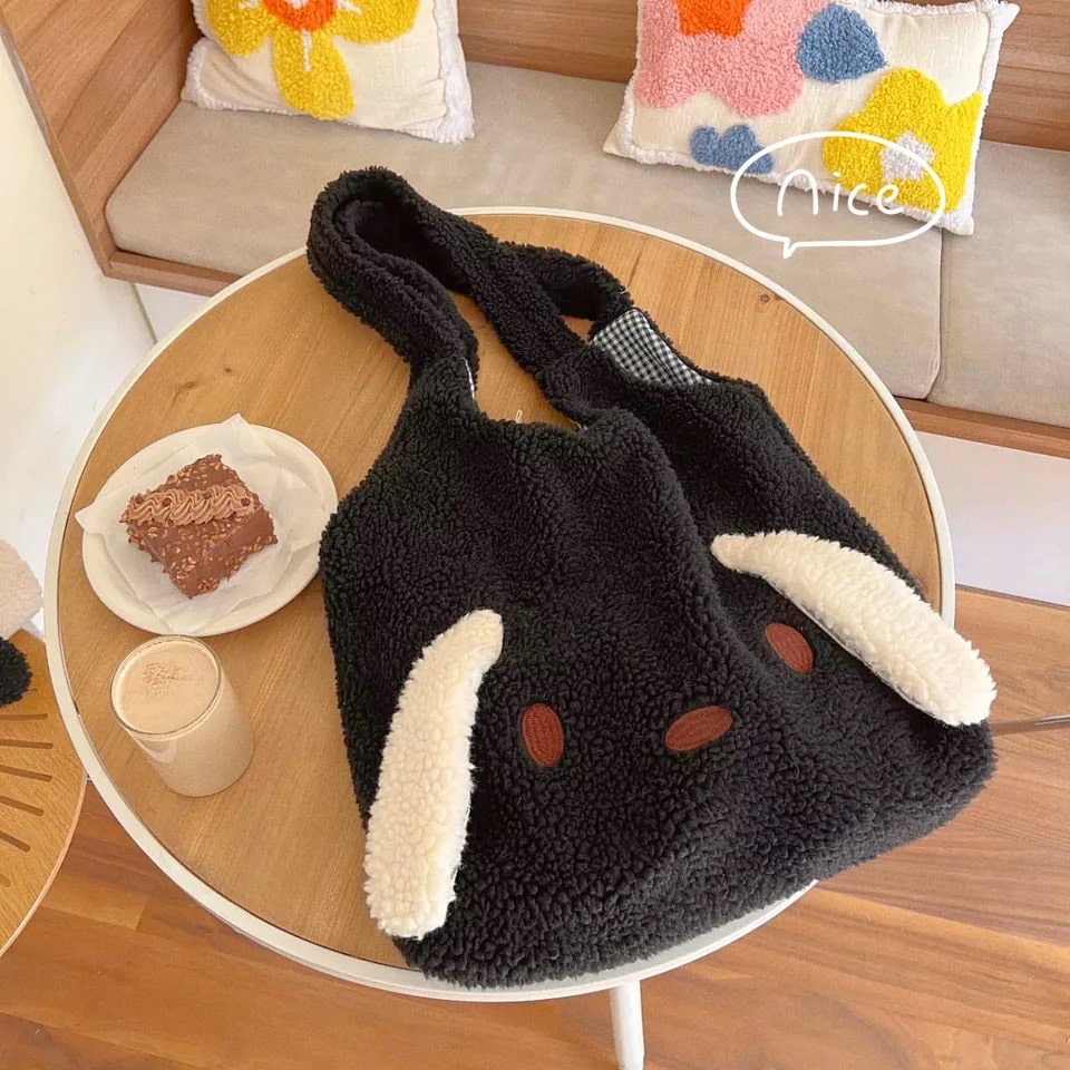 Plush Tote Bag