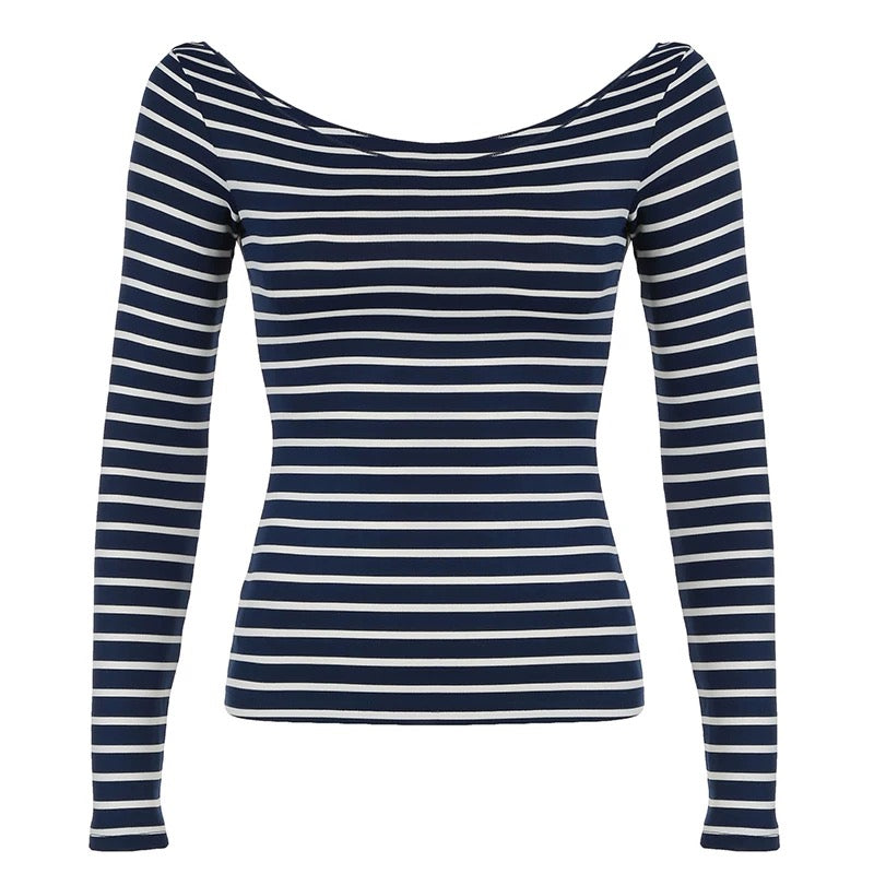 Grunge Striped Long Sleeve