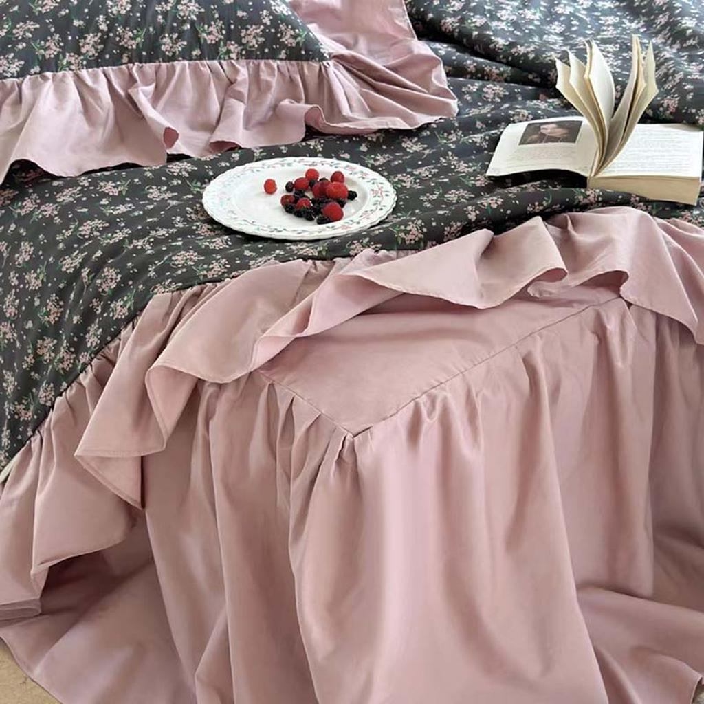 Spring Garden Ruffle Duvet Cover