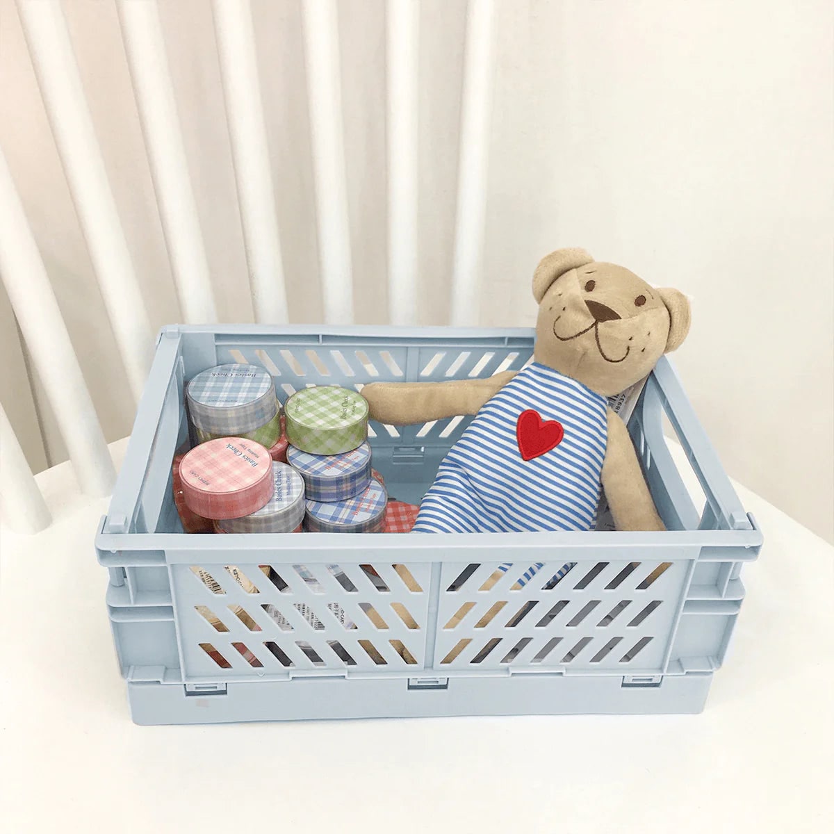 Pastel Storage Crates