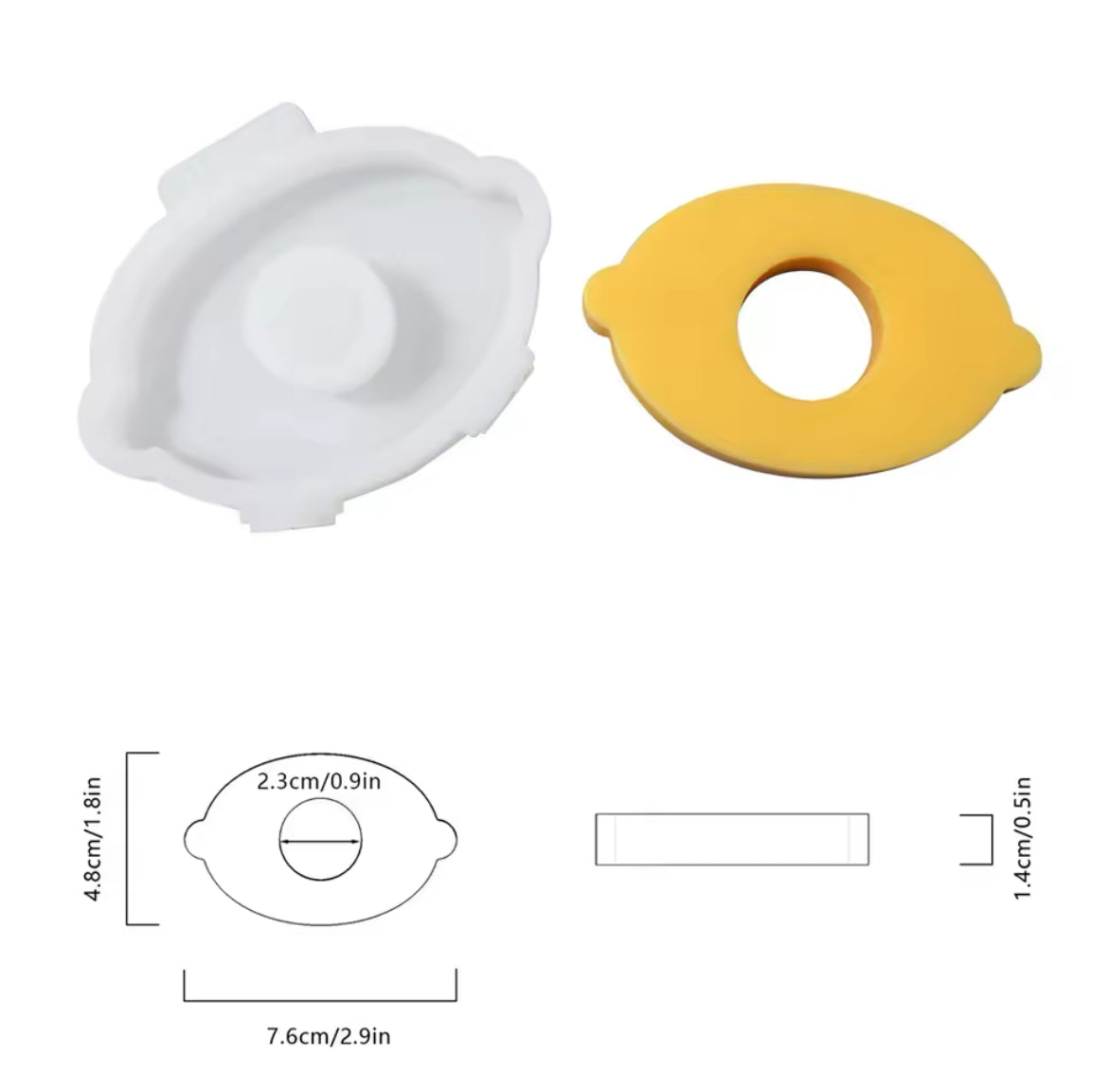 Geometric Silicone Candle Molds