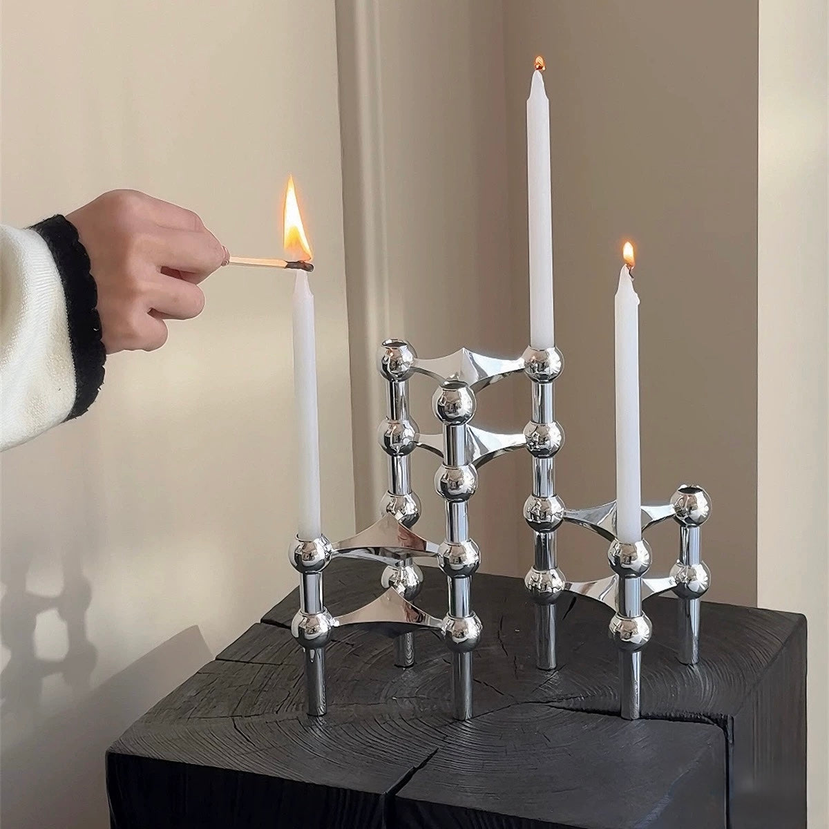 Nordic Molecular Candle Holder