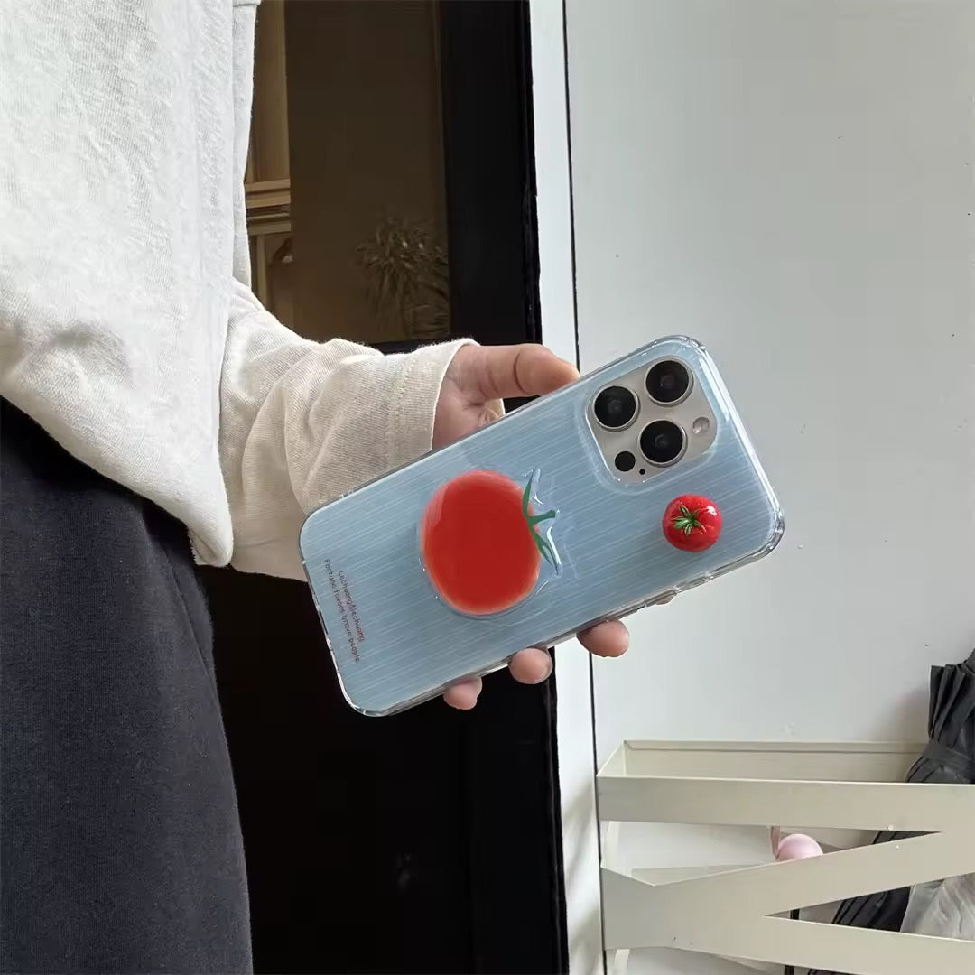 Cute 3D Tomato GripTok