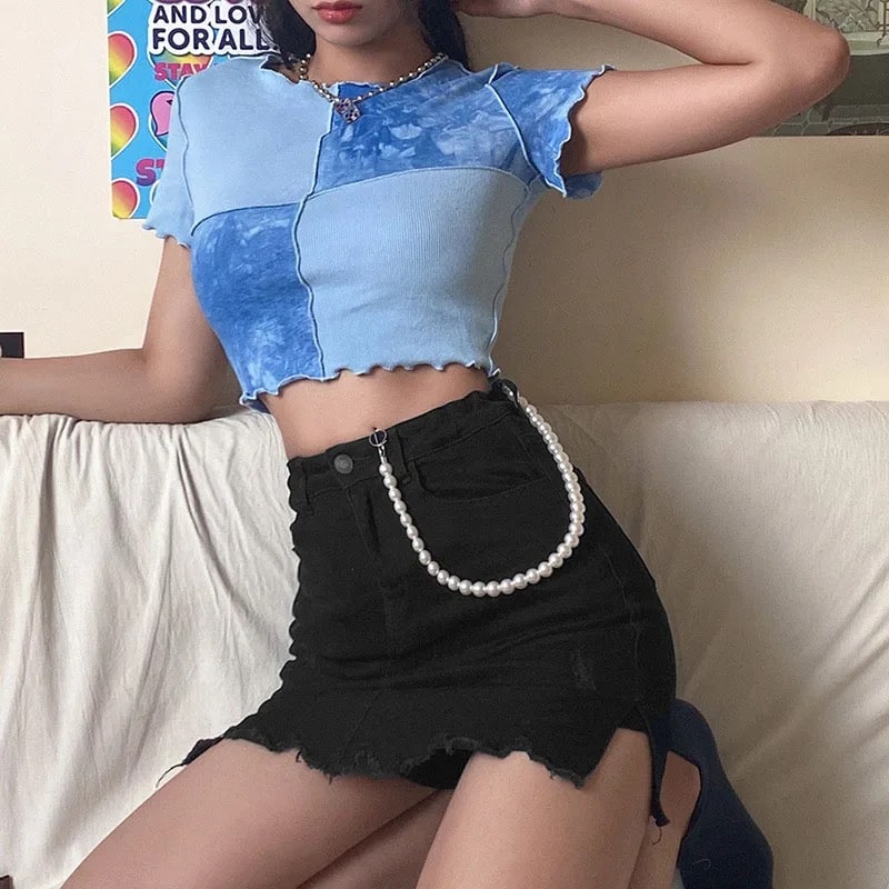 Tie Dye Crop Top