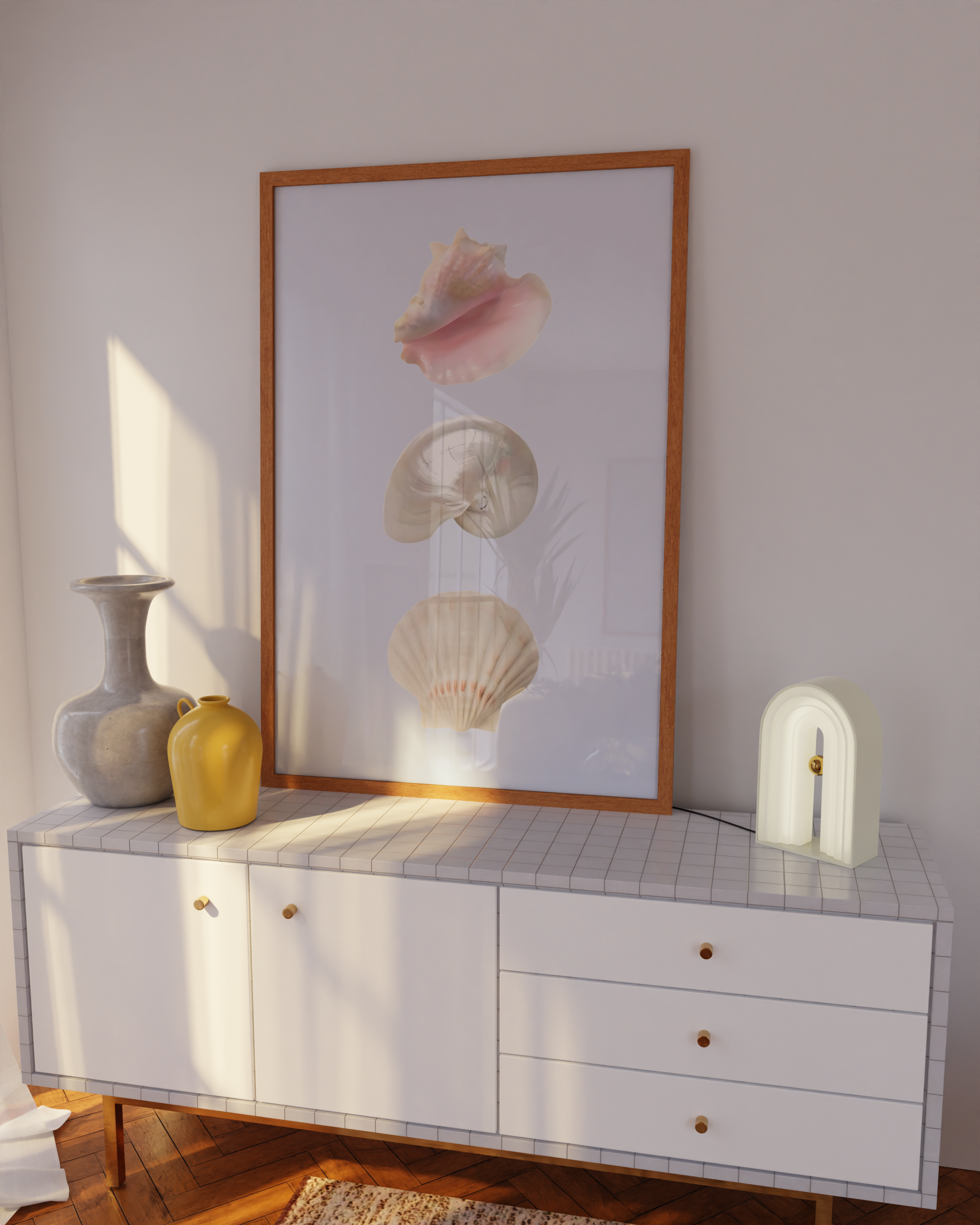 Coastal Girl Poster Set