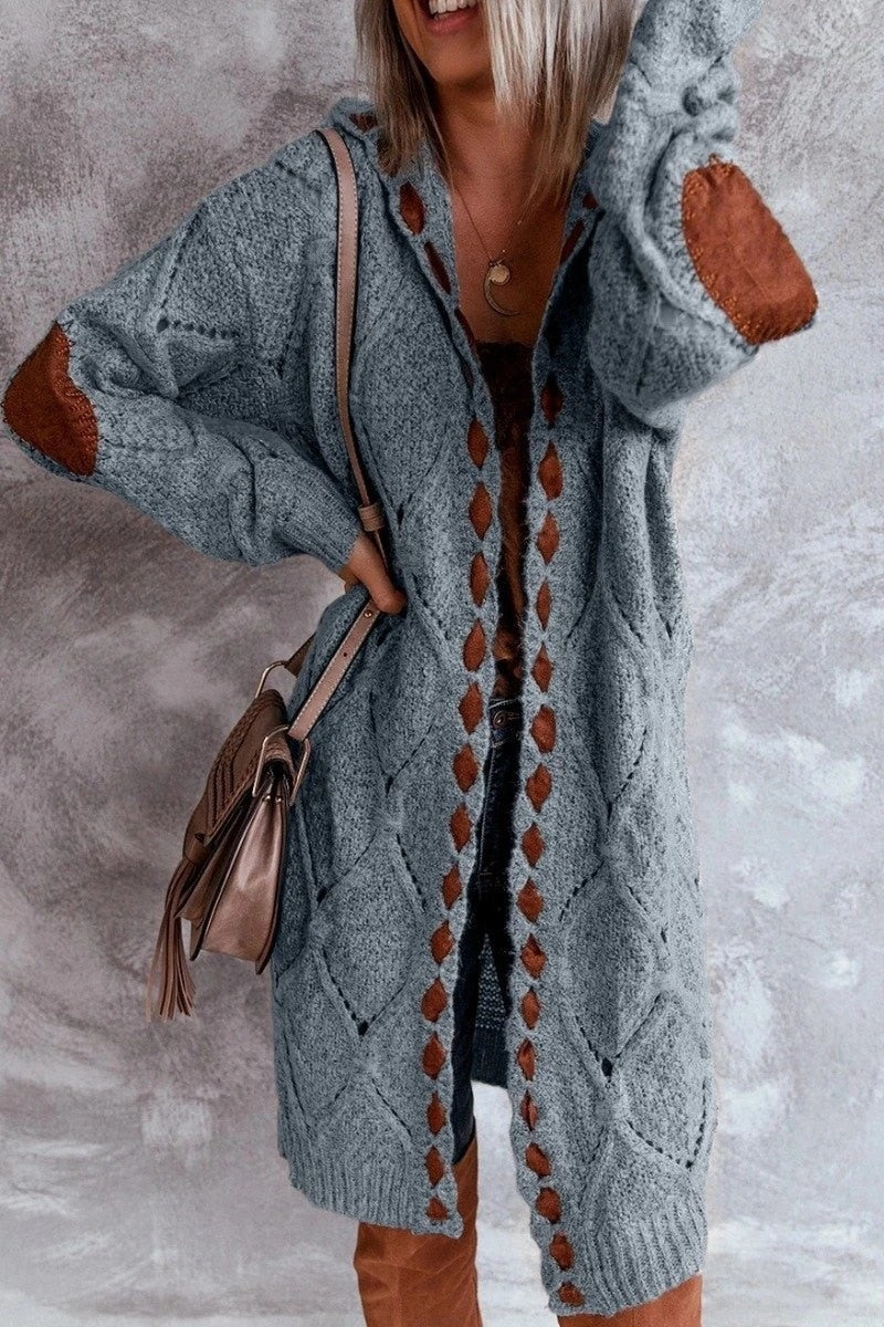 Knitwear New Hot Selling Long-Sleeved Cardigan Sweater Lace