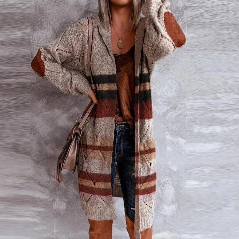 Knitwear New Hot Selling Long-Sleeved Cardigan Sweater Lace