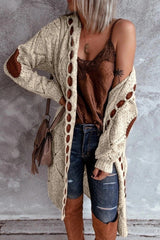 Knitwear New Hot Selling Long-Sleeved Cardigan Sweater Lace