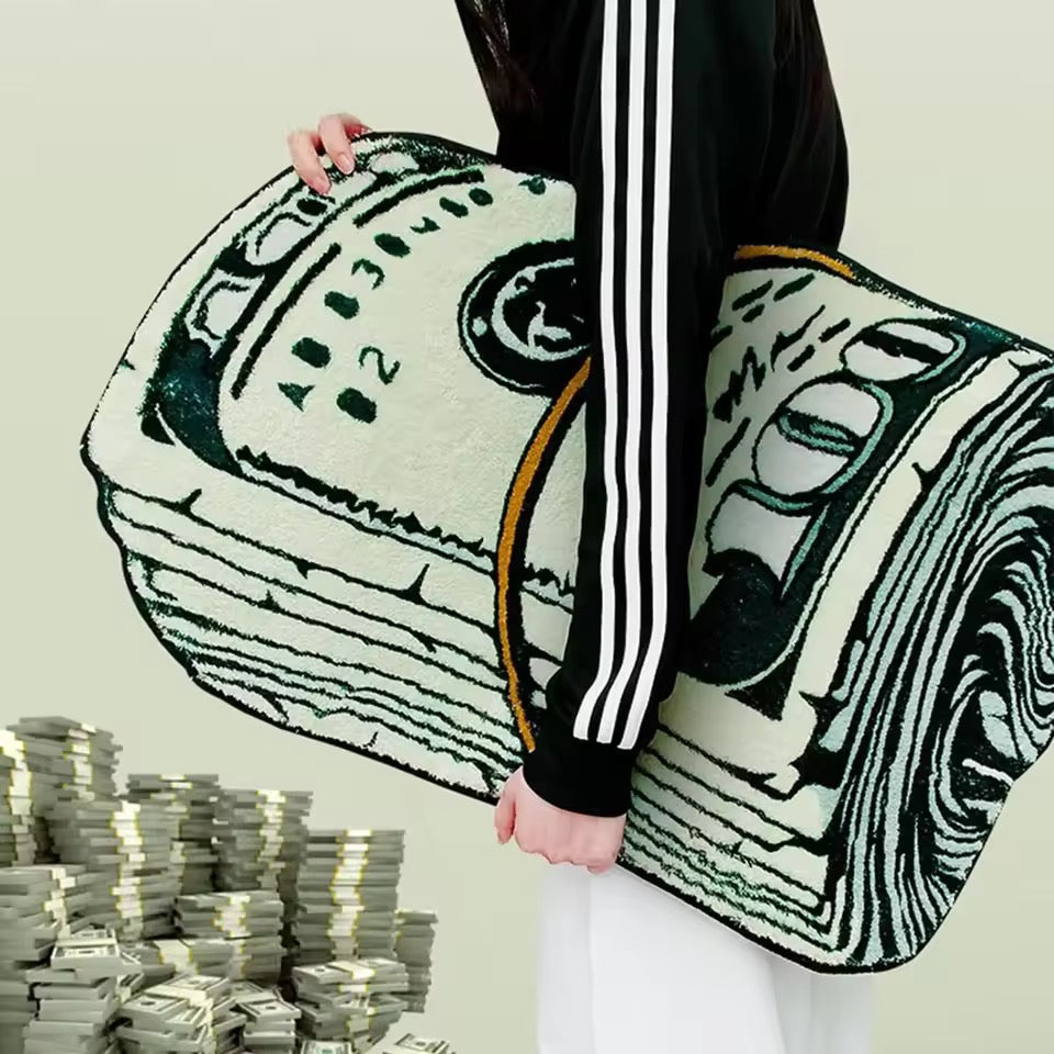 Funny Dollar Rug