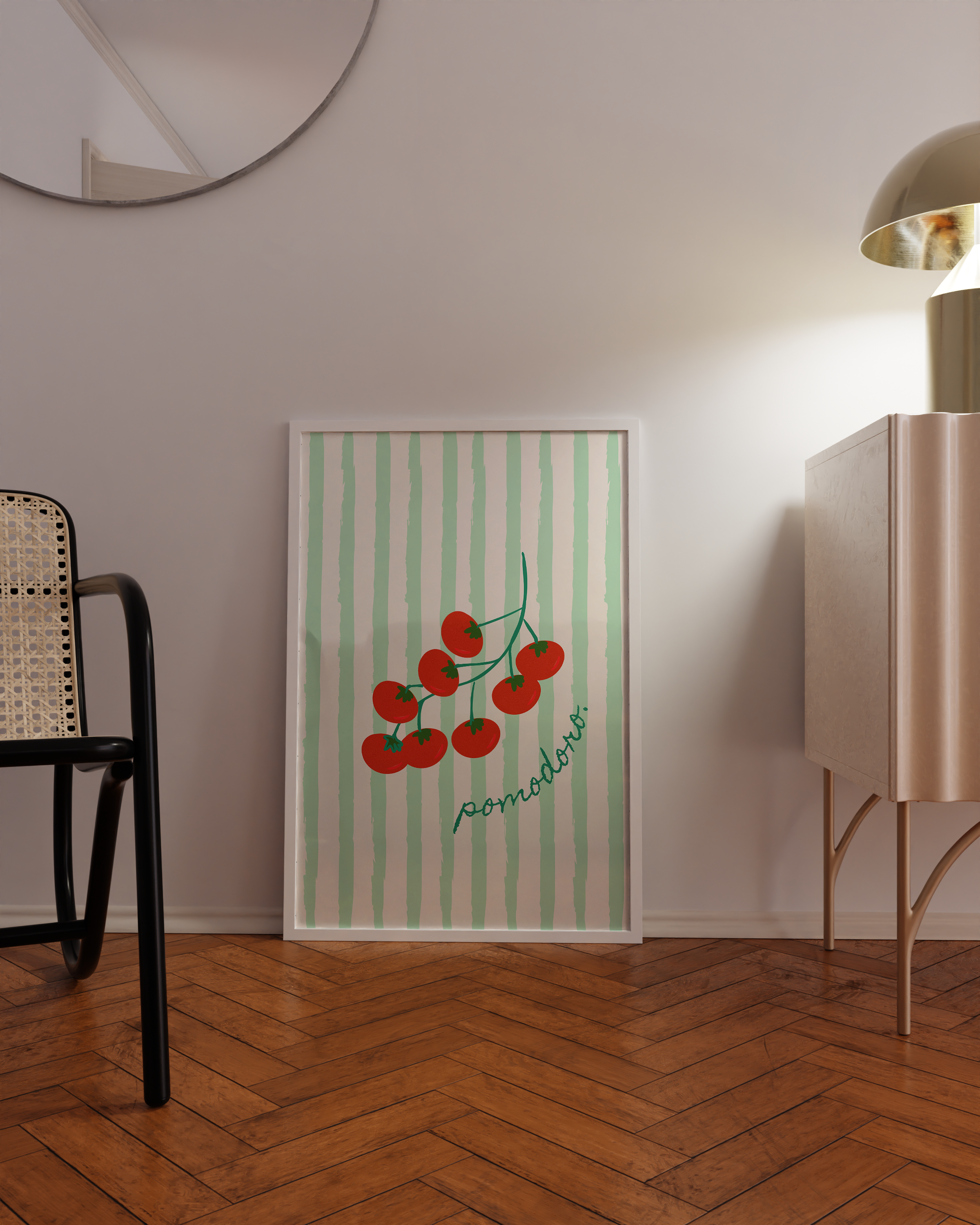 Italian Tomato Poster Set