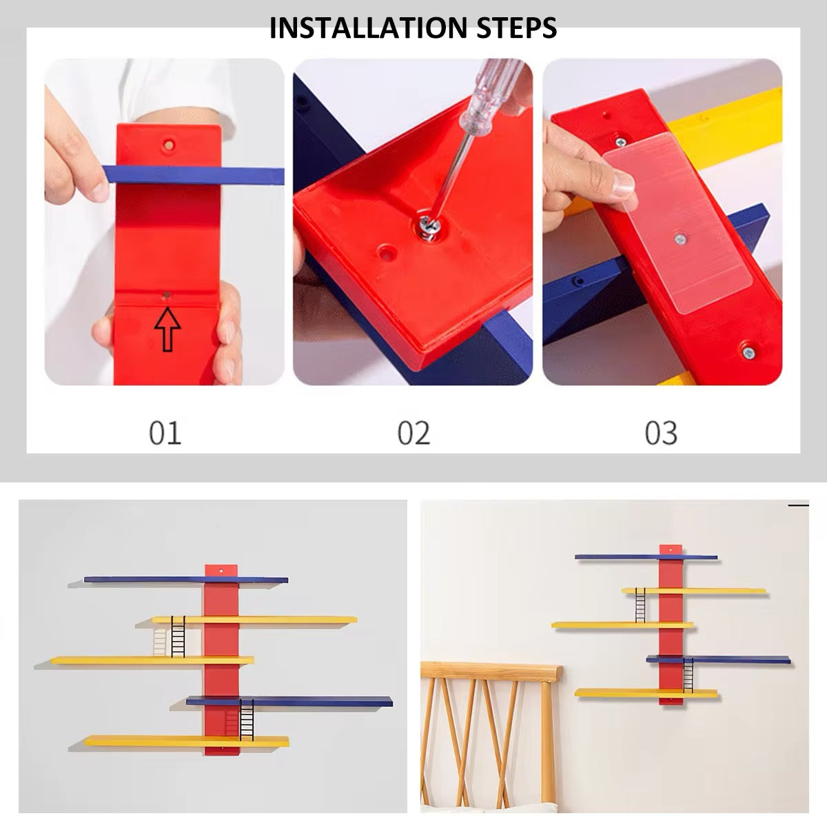 Wall Figure Toy Display Stand