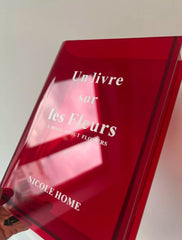Translucent Book Vase