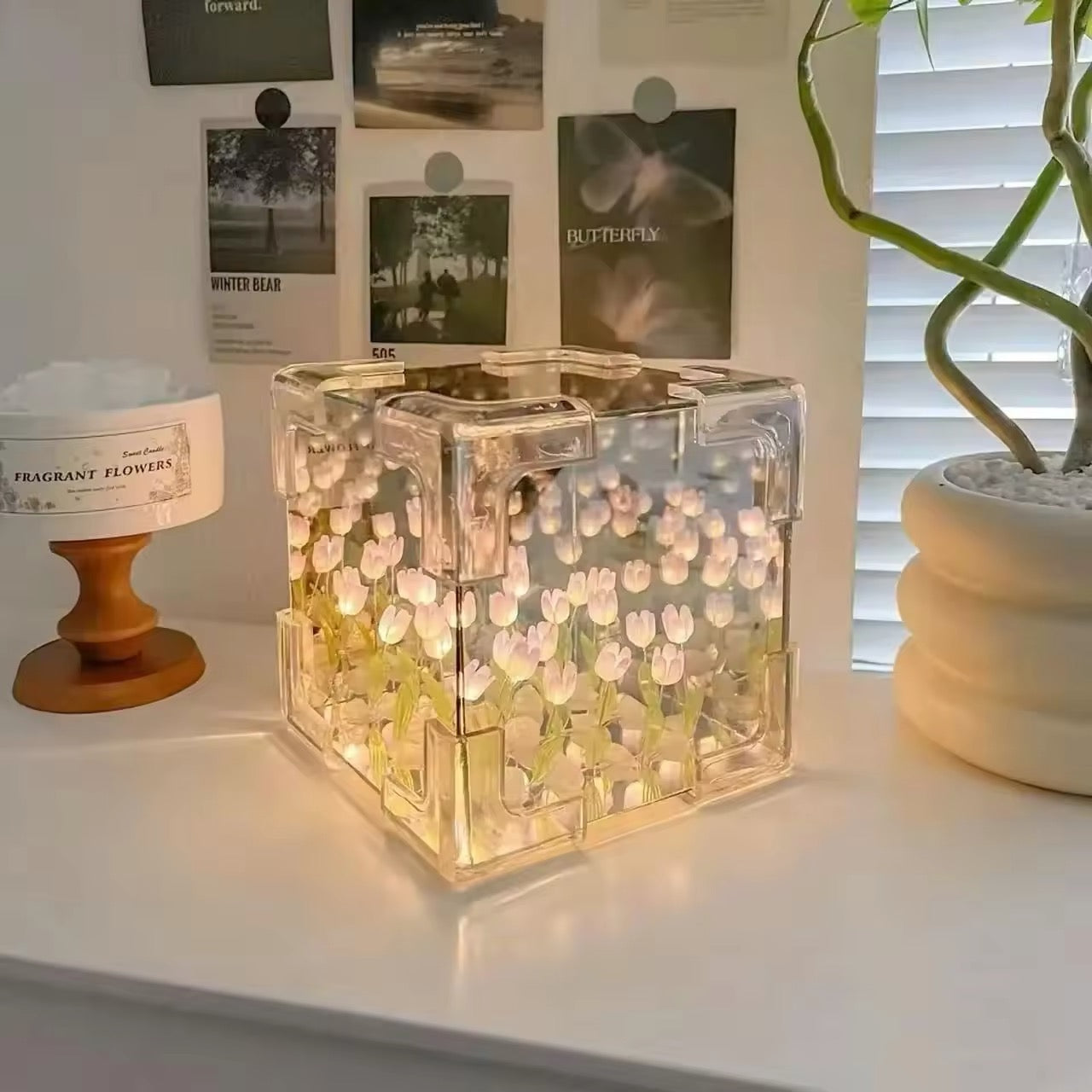 DIY Tulip LED Night Light