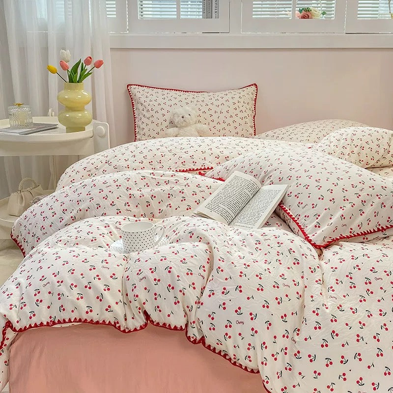 Cherry Soft Bedding Set