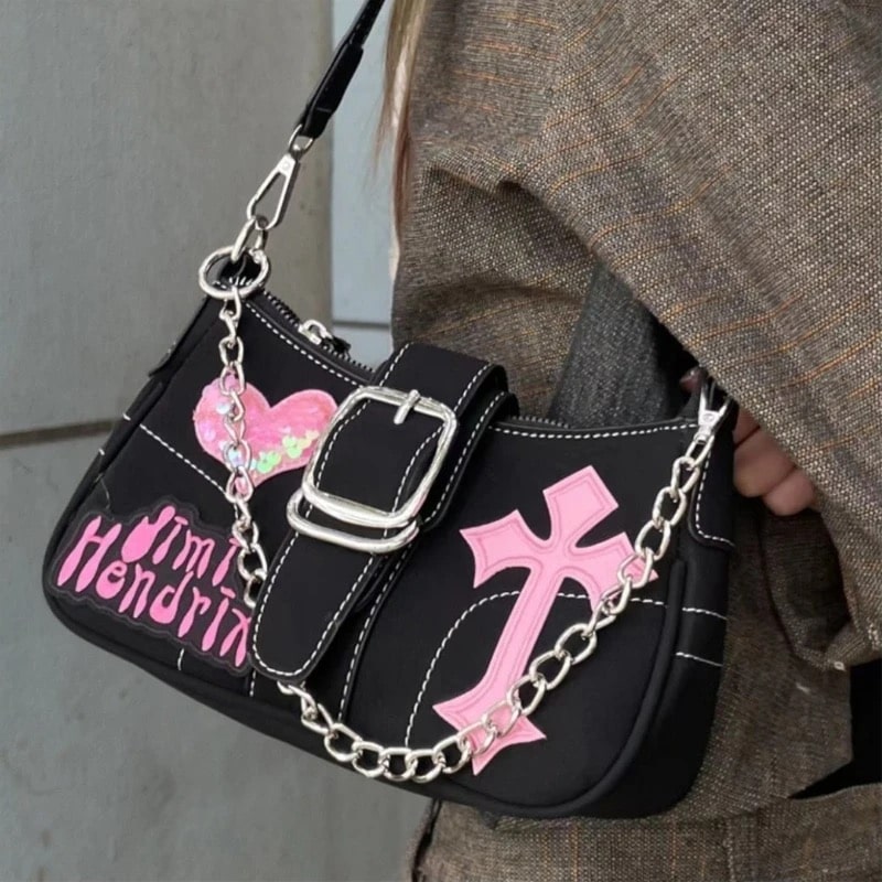 Pink Cross Bag