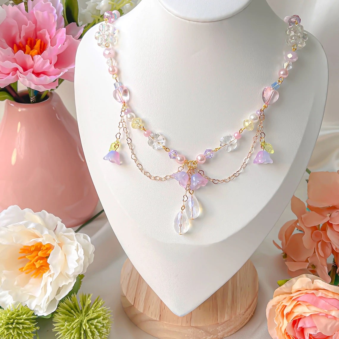 Fairy Flower Jewelry Set