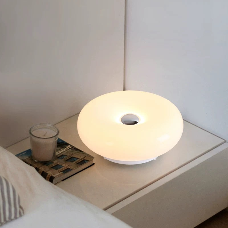 Vintage Donut Bauhaus Lamp
