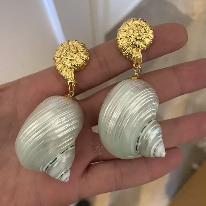 Natural Pearl Earrings