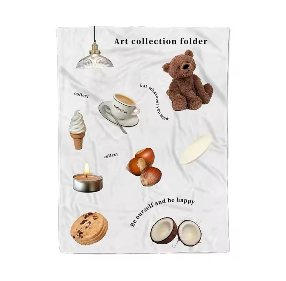 Aesthetic Flannel Throw Blanket
