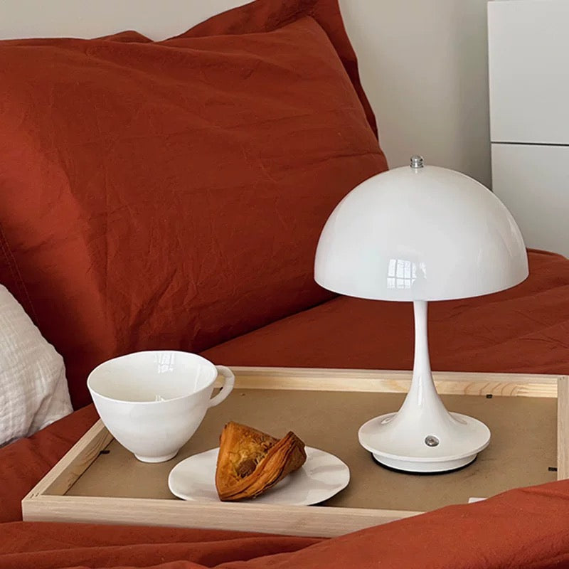White Mushroom Desk Lamp