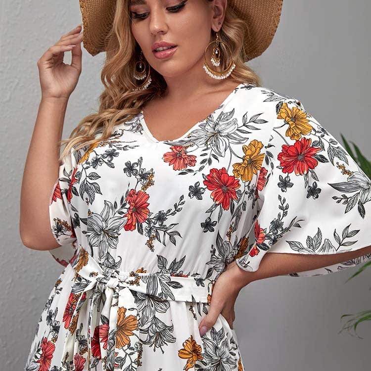 Plus Size Hollyhock Jumpsuit