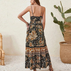 Luna Boho Maxi Dress