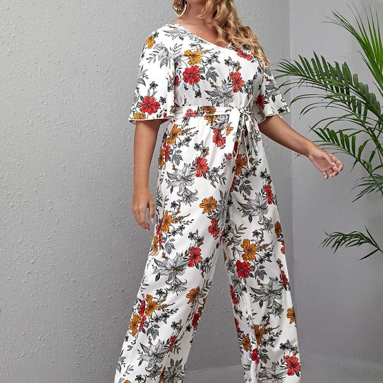 Plus Size Hollyhock Jumpsuit