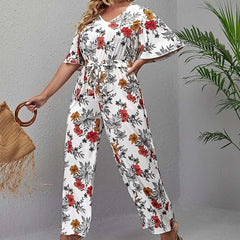 Plus Size Hollyhock Jumpsuit